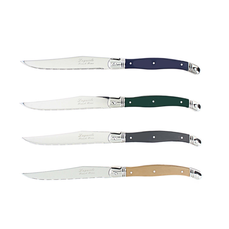 French Home French Home Laguiole Steak Knives, 4-Piece Set (Set of 4)