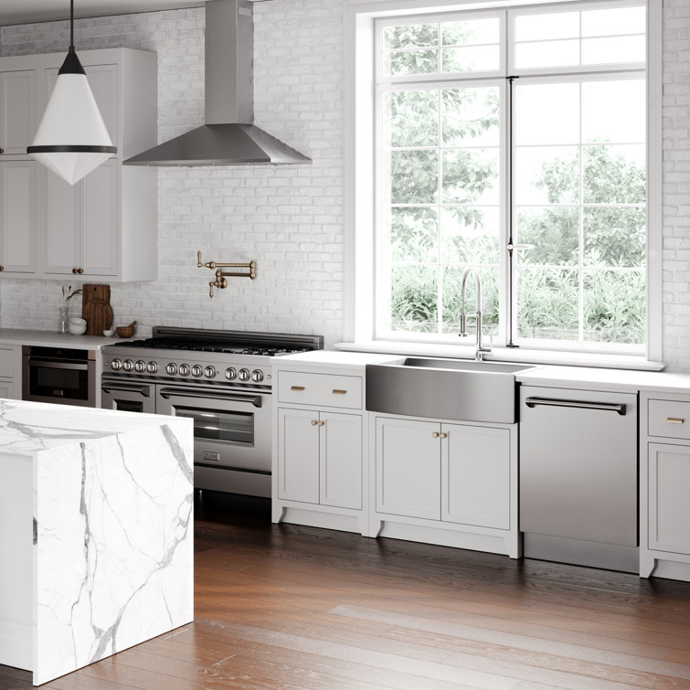 Apollo Chrome Brass Kitchen Faucet with Pull-out Spray