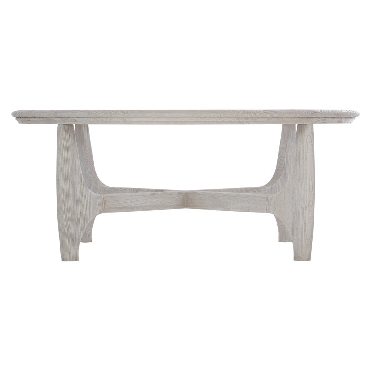 Transitional Beige Round Wood and Glass Coffee Table with Storage