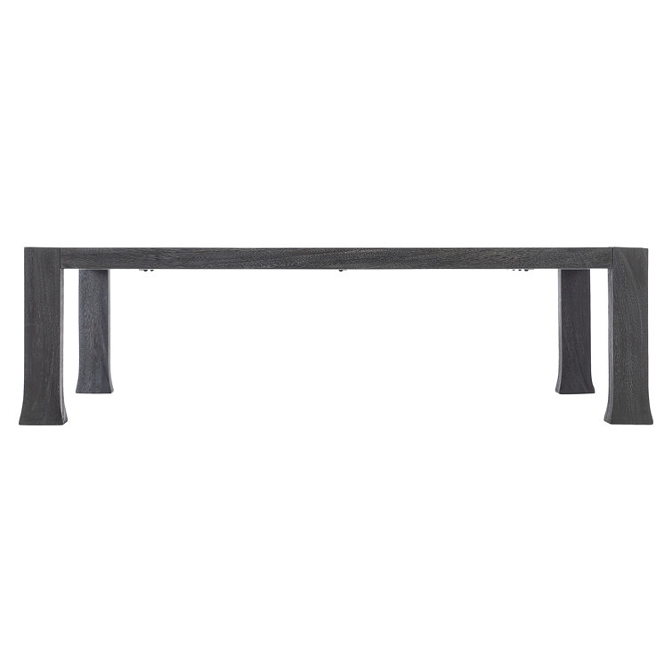 Transitional Berkely Black Rectangular Coffee Table with Storage