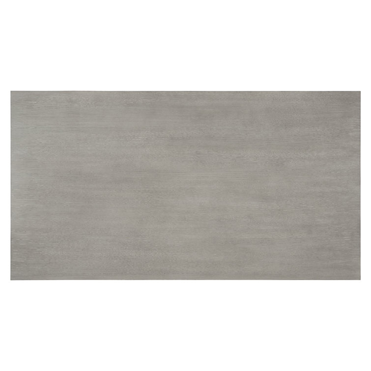 Transitional Gray Rectangular Coffee Table with Metal Accents and Storage