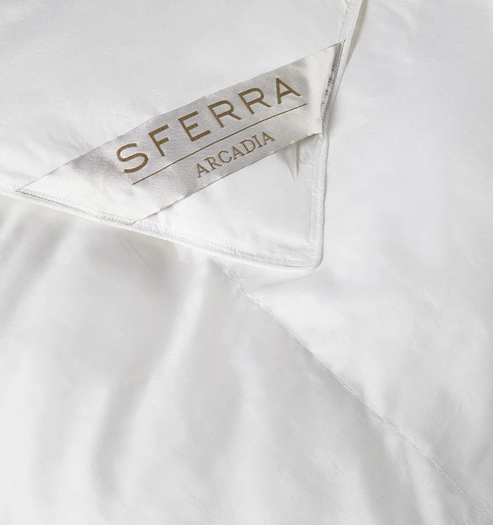 King White Cotton Sateen Down Alternative Comforter