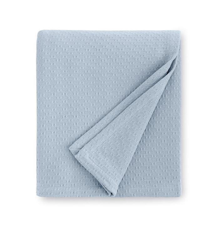 Portuguese Breeze Full-Size Solid Cotton Blanket
