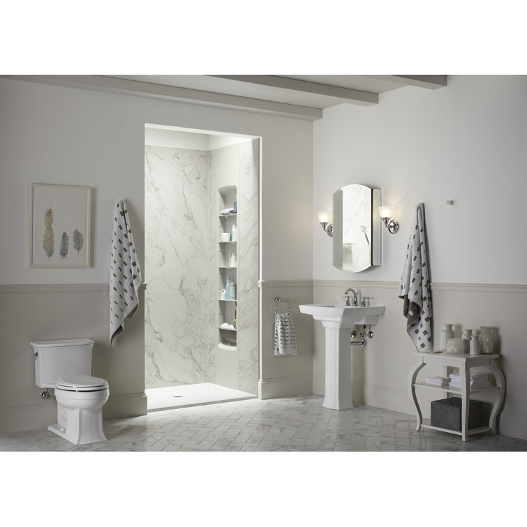 Dune Serica Composite Shower Wall Kit 48" x 36" x 96"