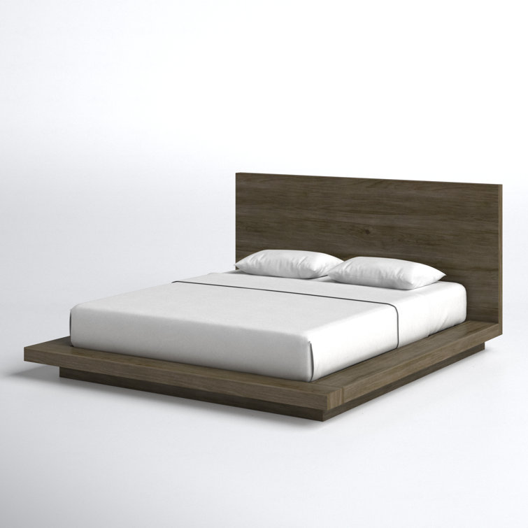 Melbourne Transitional Rustic Dark Pine California King Bed with Storage