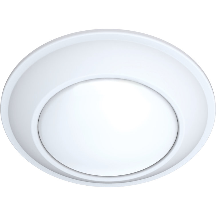 4'' Matte White Aluminum LED Recessed Lighting Kit