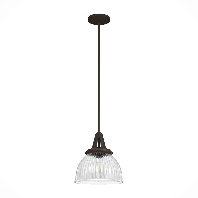 Cypress Grove 13" Onyx Bengal Chrome Bowl Pendant with LED