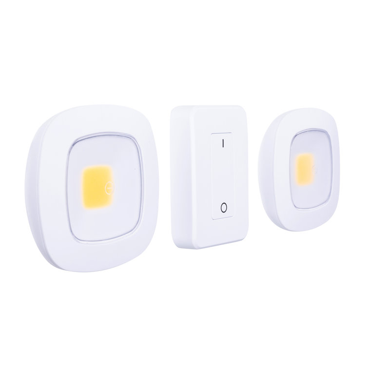 White Wireless LED Battery Powered Lighting System