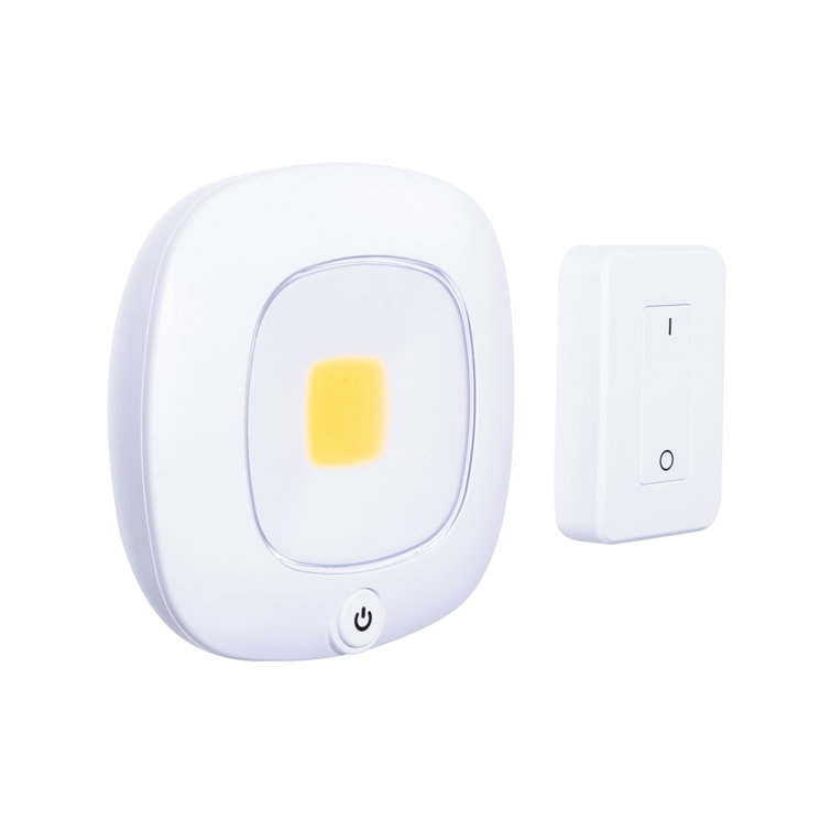 White Wireless LED Battery Powered Lighting System