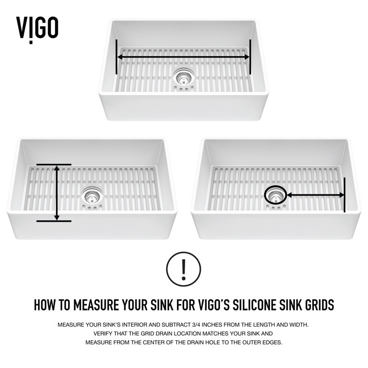 Gray Silicone 32" x 15" Bottom Sink Grid