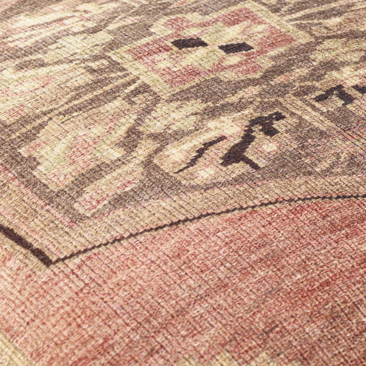 Javed 22'' Square Multicolor Chenille-Polyester Pillow Cover