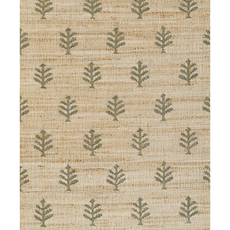Orchard Verdure 10' x 14' Hand-Woven Wool and Chenille Area Rug