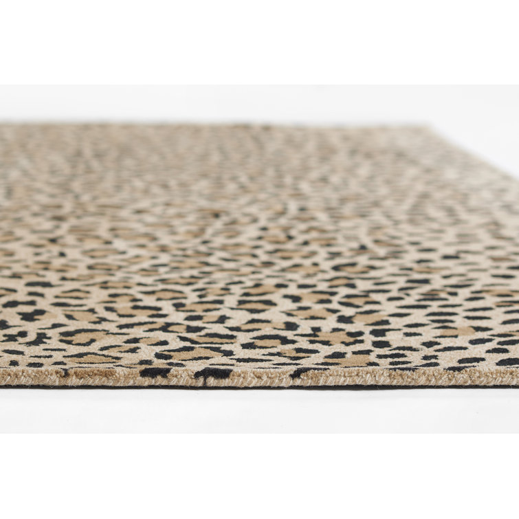 Hand-Tufted Wool Animal Print 9' x 12' Area Rug