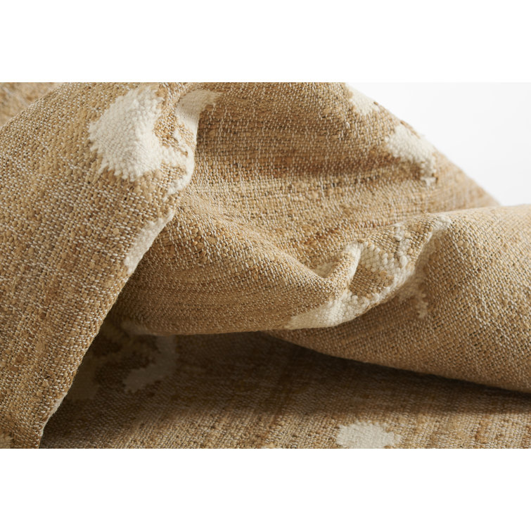 Orchard Handwoven Ivory Jute and Wool 5' x 8' Modern Rug
