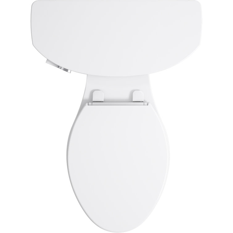 White High Efficiency Two-Piece Elongated Toilet
