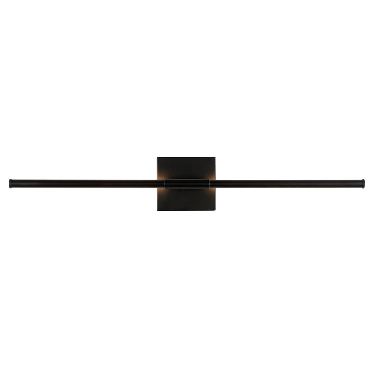 Black Modern Dimmable LED Wall Sconce