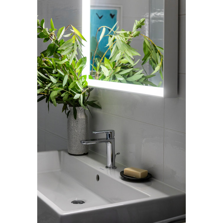 Sleek Italian Polished Nickel Single Handle Lavatory Faucet