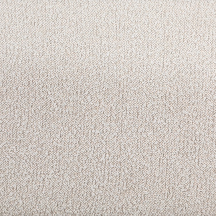 Knoll Natural Tufted Fabric Sofa with Metal Base