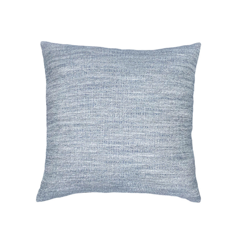 Seaside Smooth Indigo Acrylic Outdoor Pillow 25"