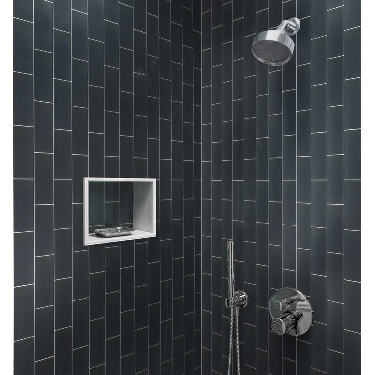 Beige 3" x 6" Matte Glass Subway Tile