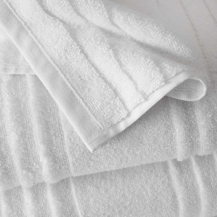 White Turkish Cotton 6-Piece Towel Set
