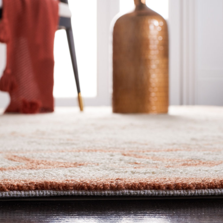 Ivory Elegance 6' x 9' Handmade Tufted Synthetic Rug