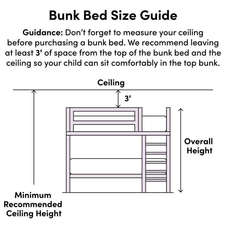 Navy Blue Twin Pine Wood Bunk Bed with Drawers