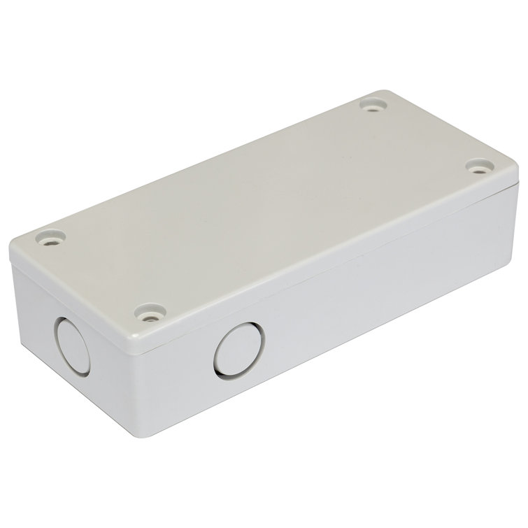 White Plastic Under Cabinet LED Junction Box