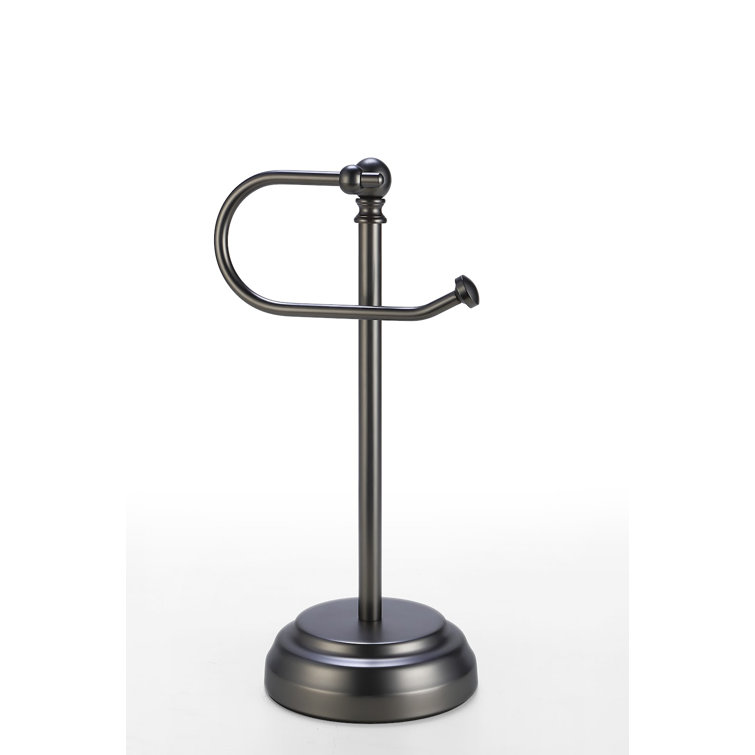 Black Nickel Classic Decorative Metal Fingertip Towel Holder Stand