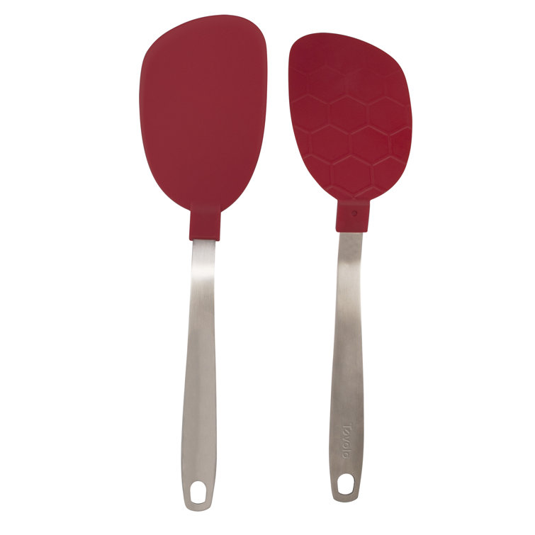 Cayenne Silicone and Stainless Steel Flex Turner
