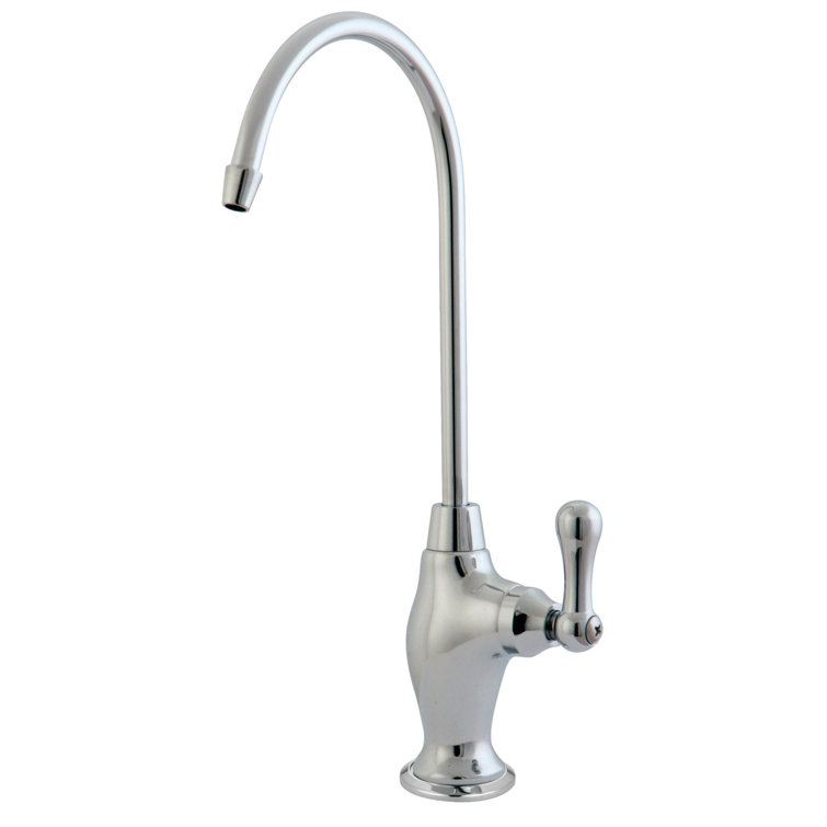 Elegant Restoration Single-Handle Polished Chrome Water Filtration Faucet