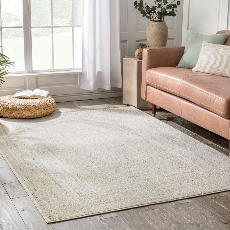 Rodeo Chindi 5' x 3' Green Ivory Braided Bohemian Vintage Rug