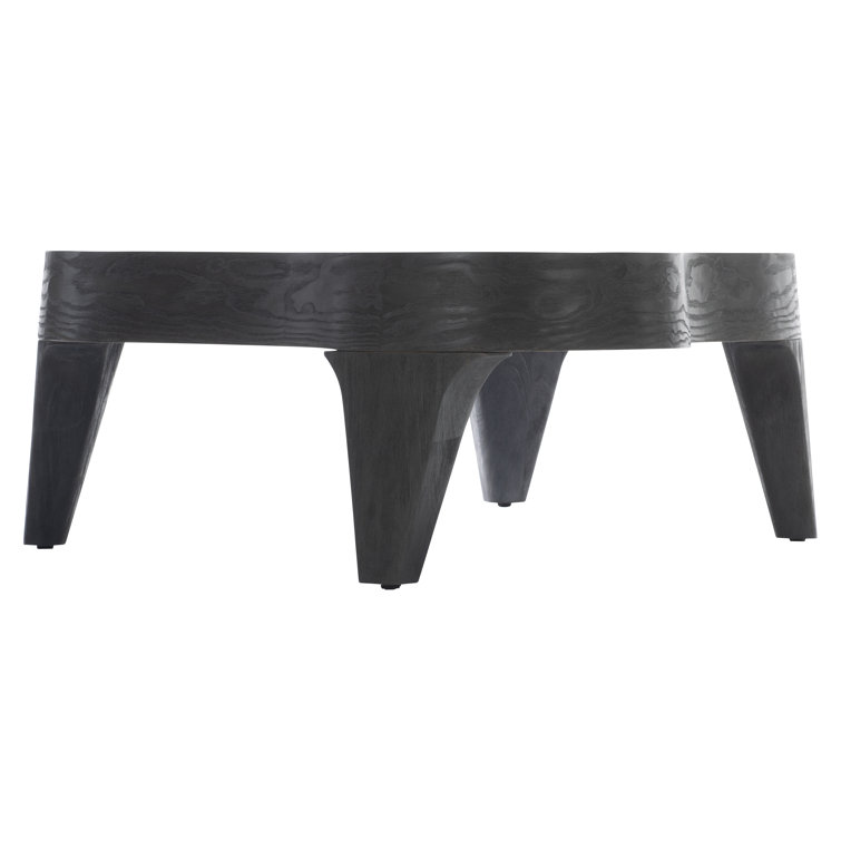 Black Pine Rectangular Cocktail Table with Storage