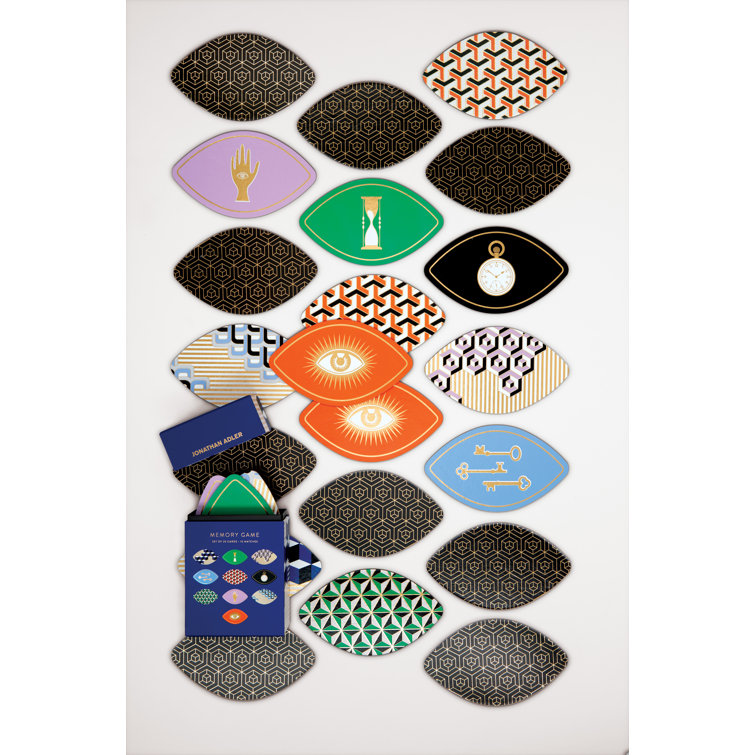 Versailles Chic Memory Card Game with Matte Finish Box