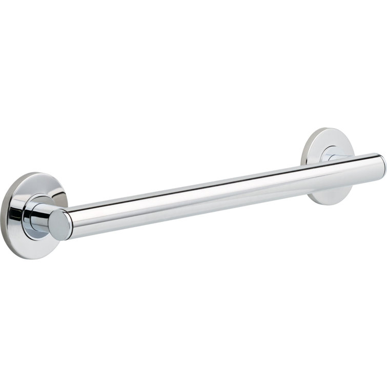 Stainless Steel Wall Mounted Bathroom Grab Bars, 18-inch, Set of 3