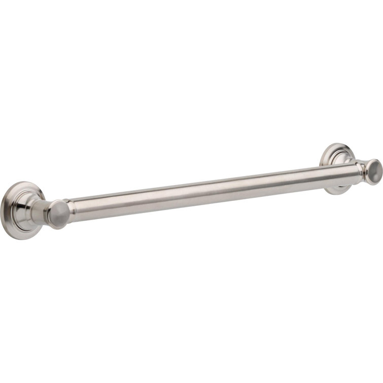 27" Brilliance Stainless Steel Wall Mounted Grab Bar Set
