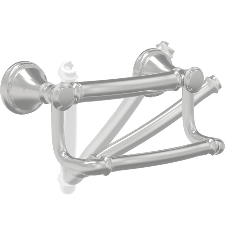 27" Brilliance Stainless Steel Wall Mounted Grab Bar Set