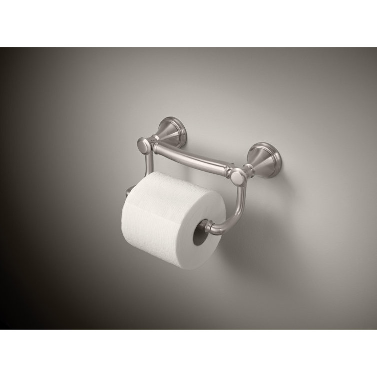 27" Brilliance Stainless Steel Wall Mounted Grab Bar Set
