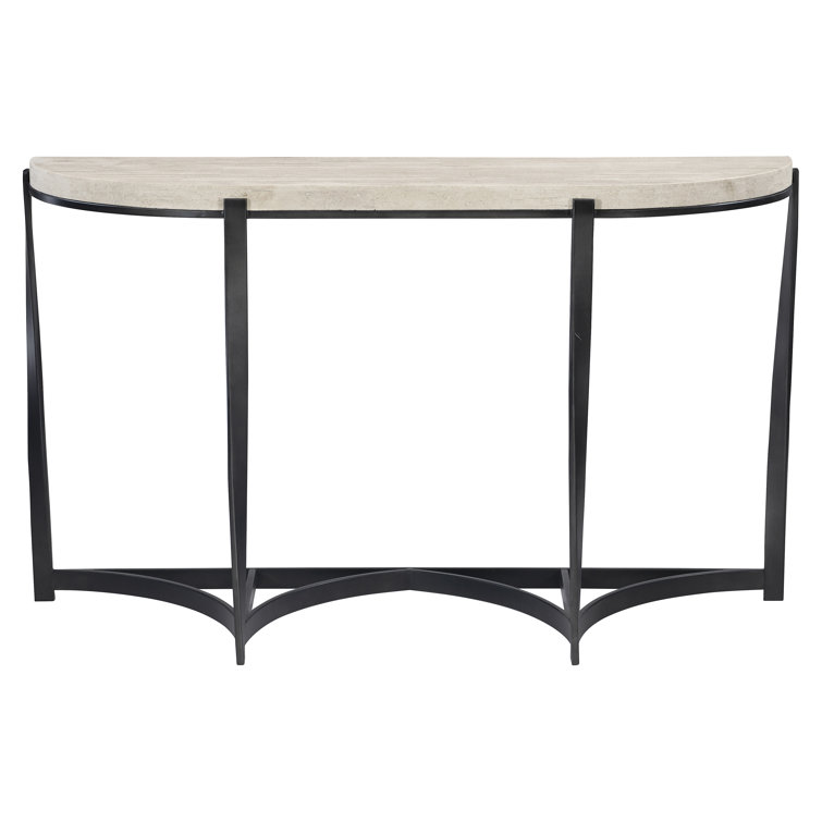 Berkshire 54'' Beige Stone Top Console Table