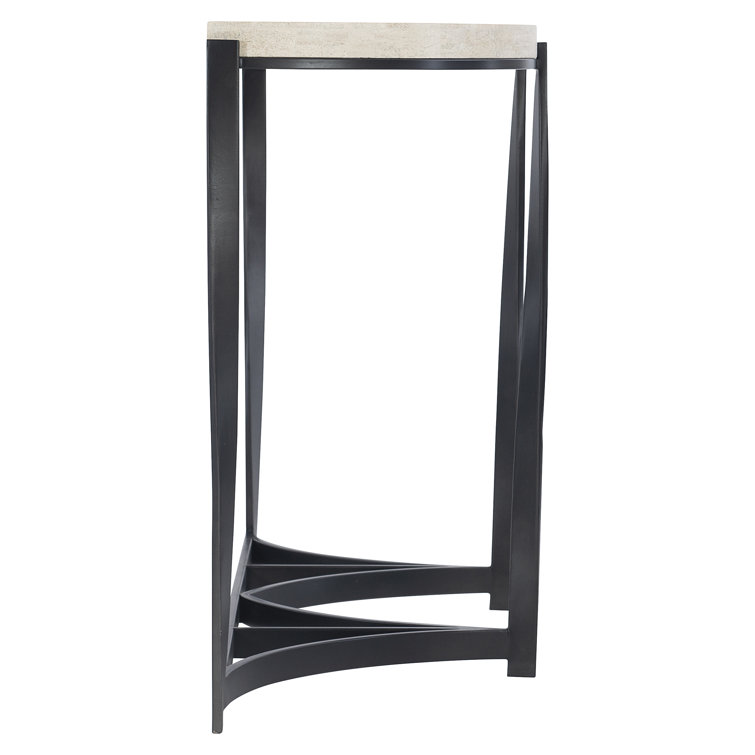 Berkshire 54'' Beige Stone Top Console Table