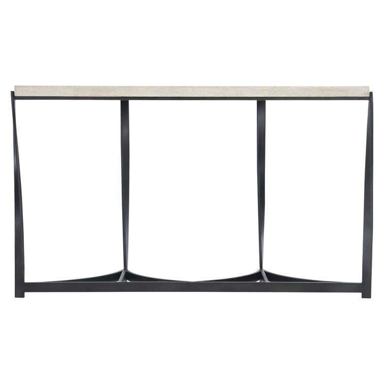 Berkshire 54'' Beige Stone Top Console Table