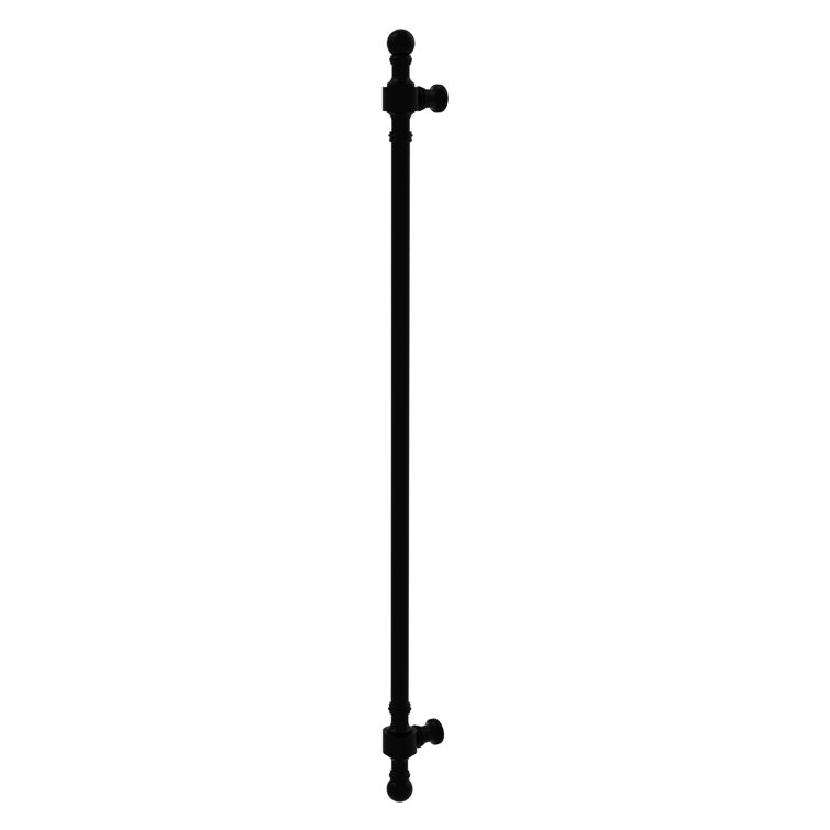 Matte Black Brass 18" Refrigerator Appliance Pull Bar