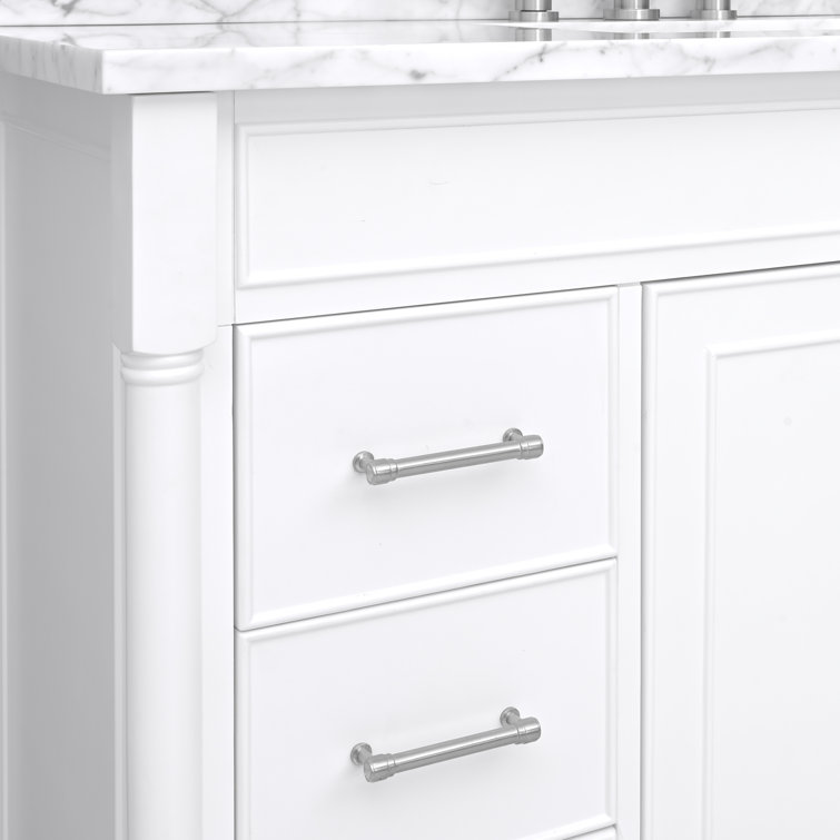 Selene Elegance 49'' White Single Freestanding Bathroom Vanity