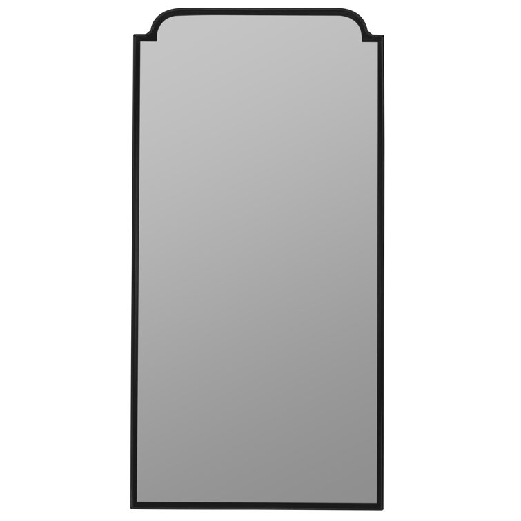 Elegant 47'' Rectangular Silver and Gold Wall Mirror