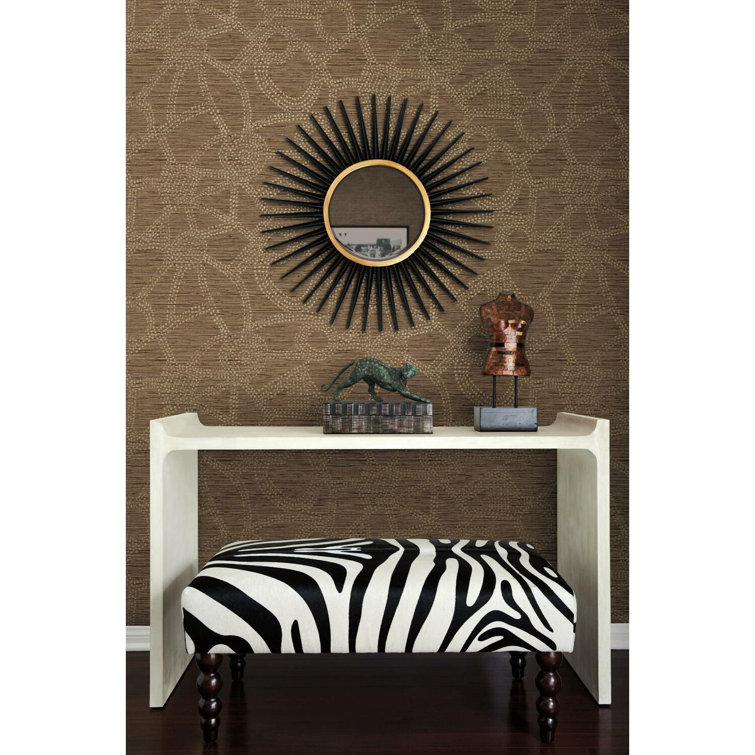 Brown Abstract Pattern Self-Adhesive Vinyl Wallpaper