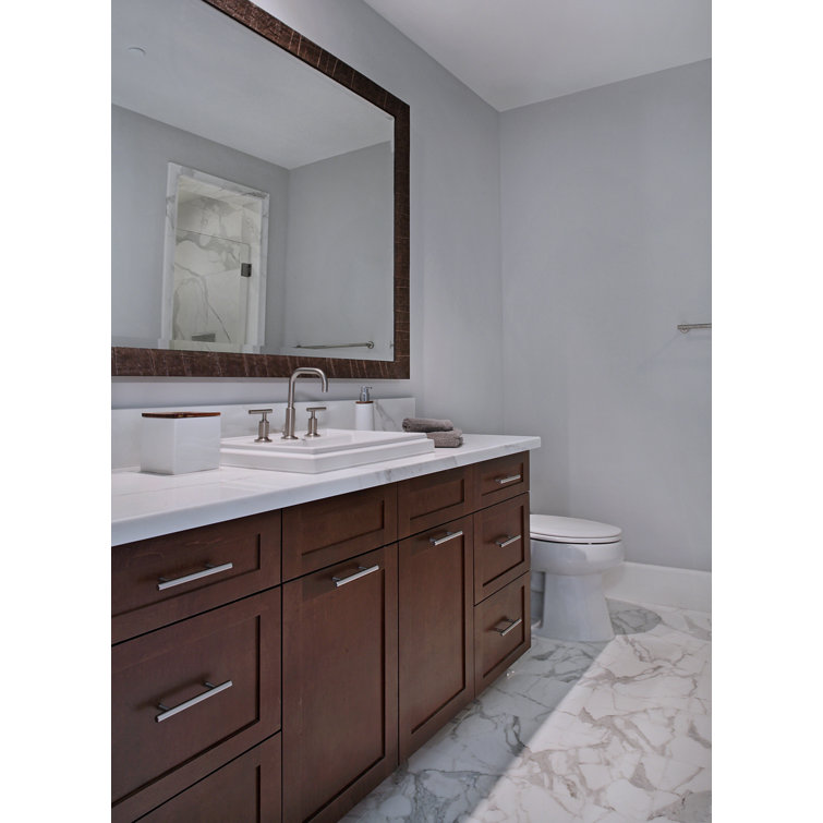 Calacatta 12" x 24" Polished Marble Look Wall & Floor Tile