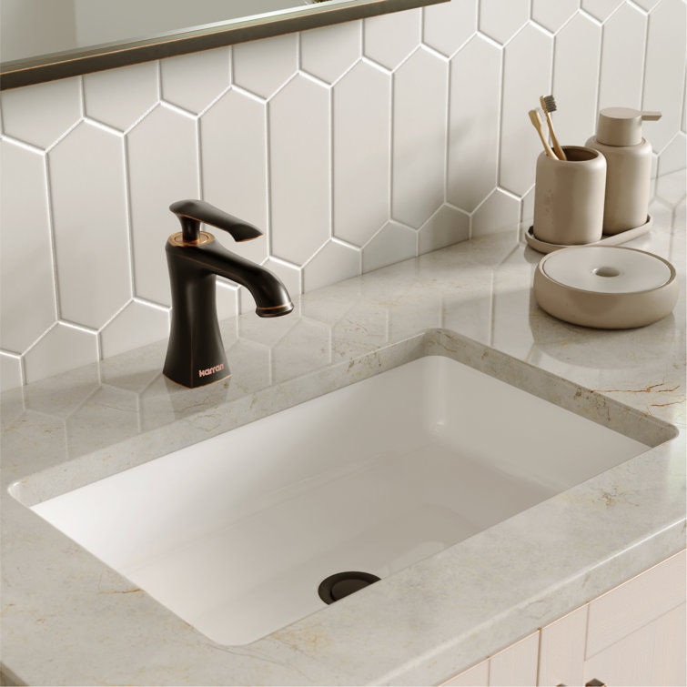 Woodburn Elegantly Classic Oil Rubbed Bronze Single Handle Bathroom Faucet
