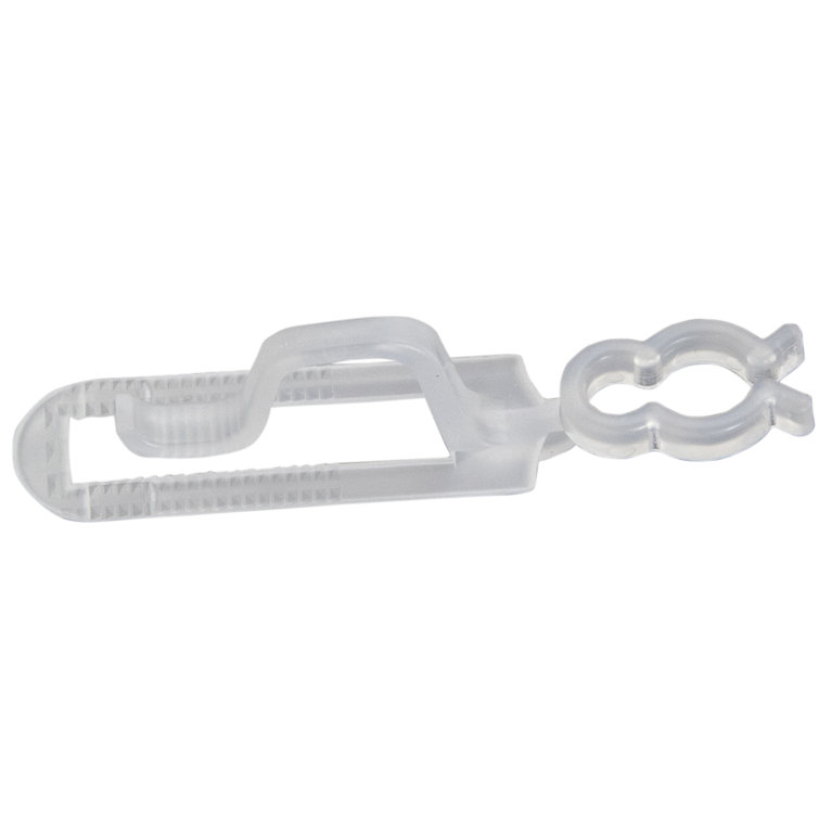 Clear Plastic Universal Gutter and Shingle LED Light Clips