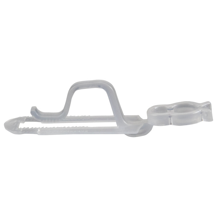 Clear Plastic Universal Gutter and Shingle LED Light Clips