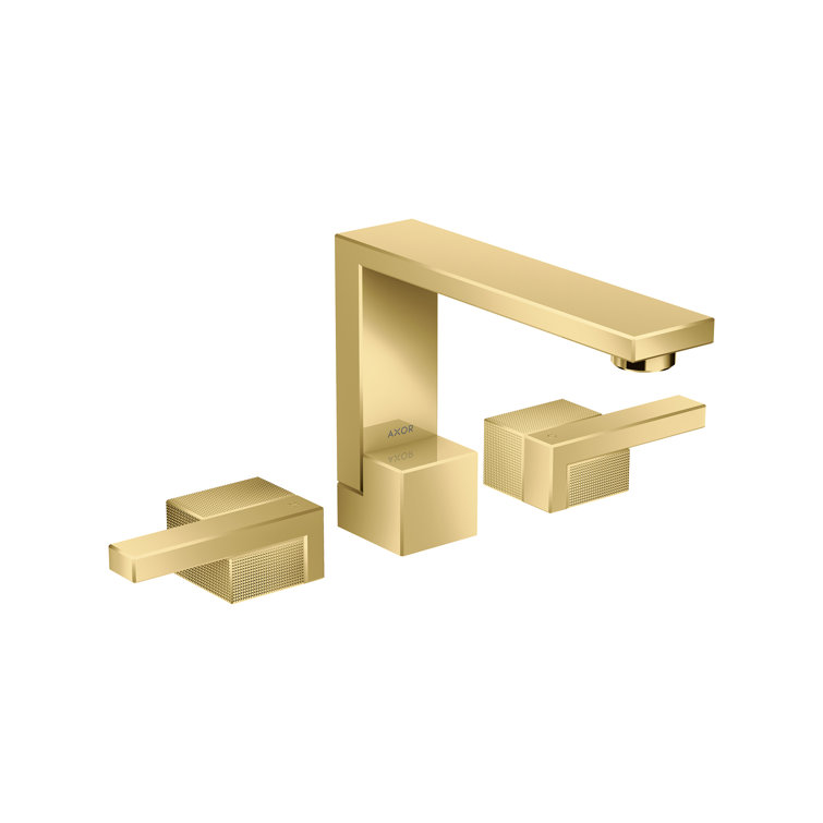 Edge Widespread 2-handle Bathroom Faucet with Drain Assembly